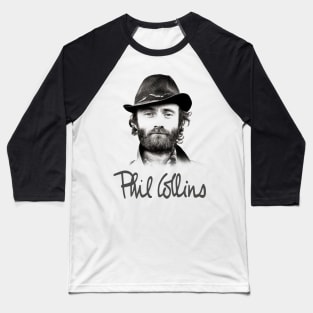 Phil Collins - Vintage Baseball T-Shirt